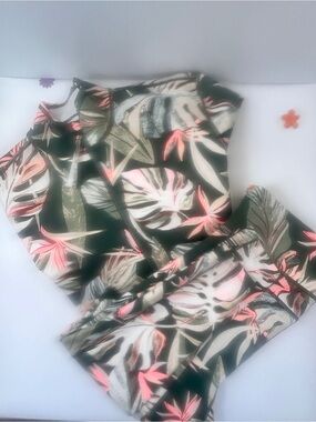 Carve Designs Stella Zip-Up Jacket with Leggings for Surf and Swim Large NWT